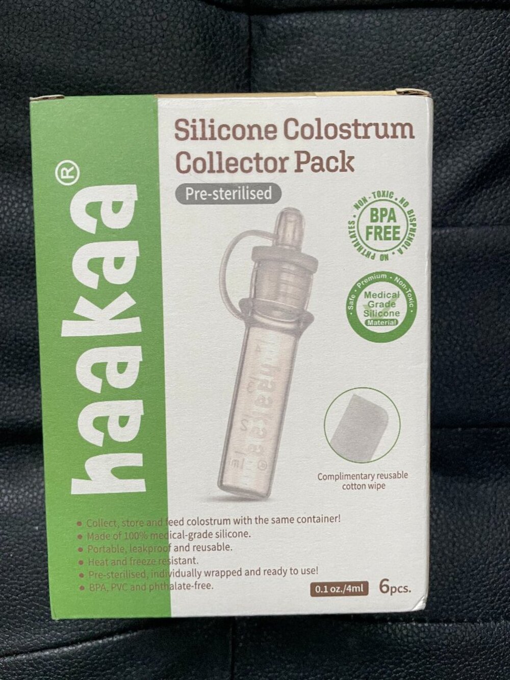 NEW- Haaka Silicone Colostrum Collector Pack